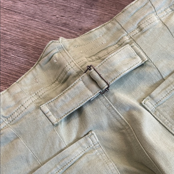 Pilcro Mint Green Wide Leg Jeans - Picture 11 of 12